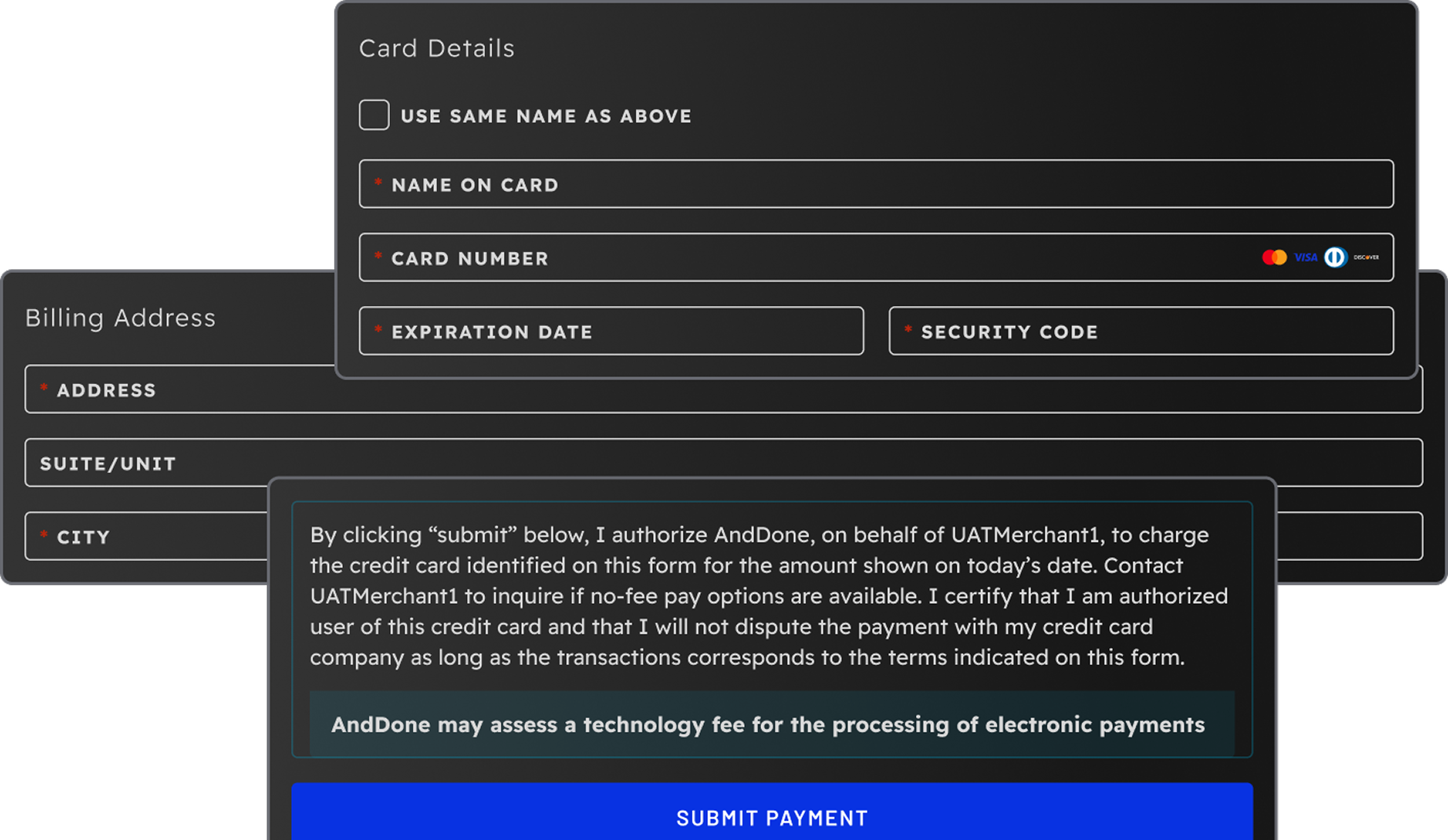 Premium Payments Placeholder