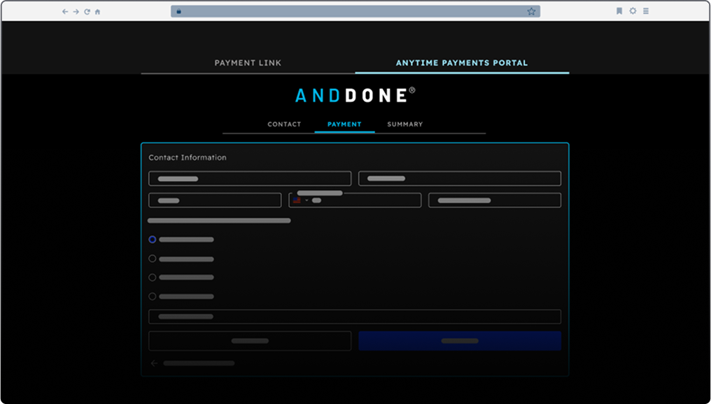 Payment Acceptance Options